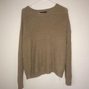 Tan sweater